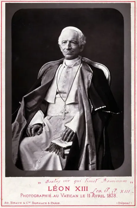 Framed Print : Portrait of Pope Leo XIII