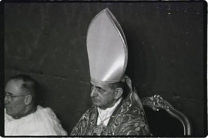 Framed Print : Portrait Of Pope Paul VI Framed Print : Portrait Of Pope Paul VI