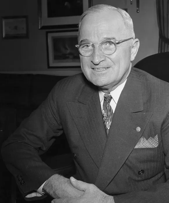 Framed Print : Portrait of US President Harry Truman Smiling Framed Print : Portrait of US President Harry Truman Smiling