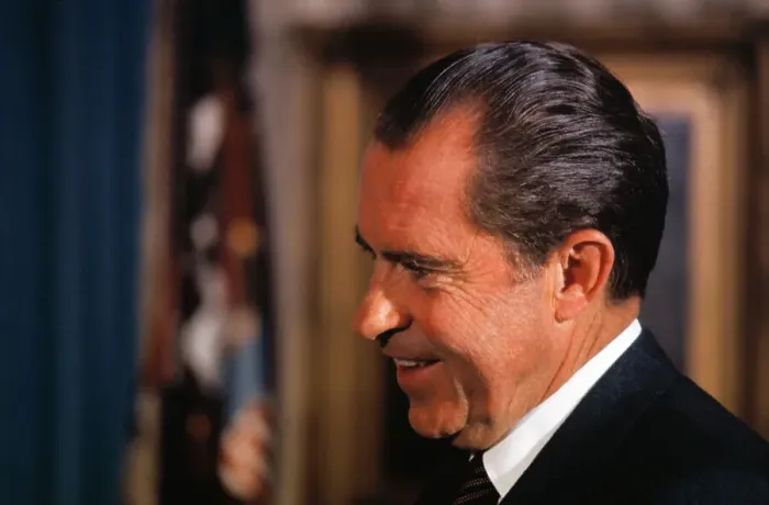 Framed Print : Portrait of President Nixon Framed Print : Portrait of President Nixon