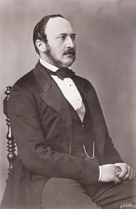 Framed Print : Portrait of Prince Albert Reclining