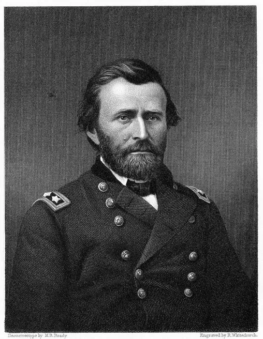 Framed Print : Portrait Print of General Ulysses S. Grant Framed Print : Portrait Print of General Ulysses S. Grant