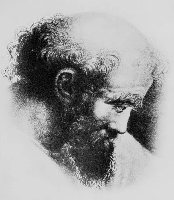 Framed Print : Portrait of Pythagoras Framed Print : Portrait of Pythagoras