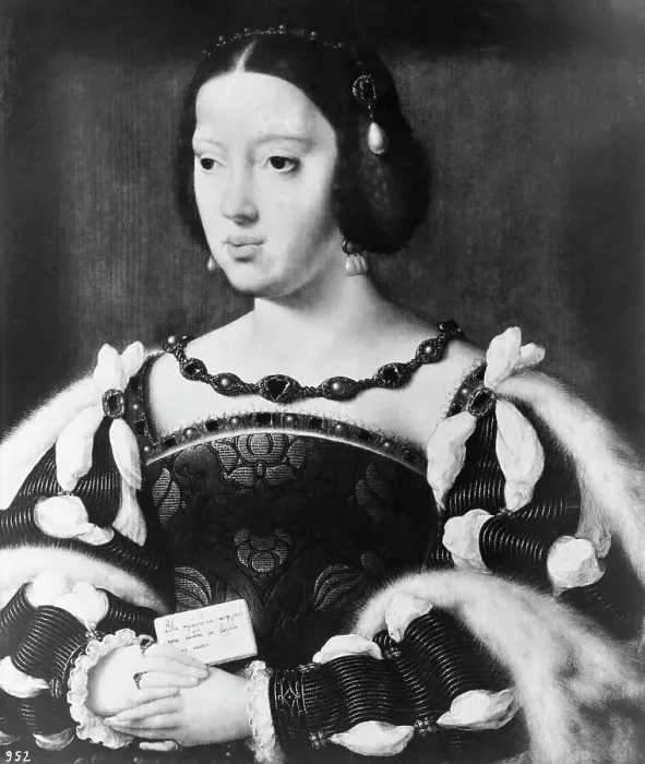 Framed Print : Portrait of Queen Eleanor of France by Joos van Cleve Framed Print : Portrait of Queen Eleanor of France by Joos van Cleve