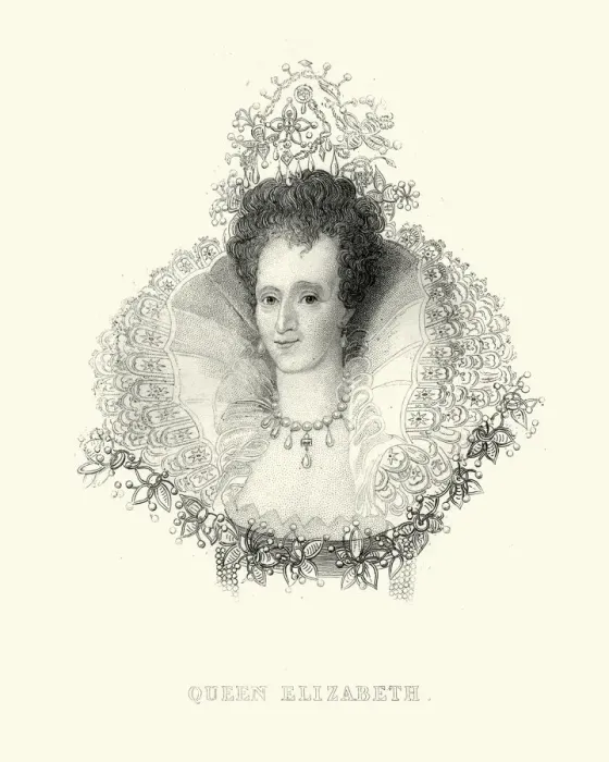 Framed Print : Portrait of Queen Elizabeth I