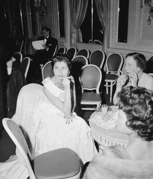 Portrait of Queen Soraya, Print of Sophisticated Diplomat. Art