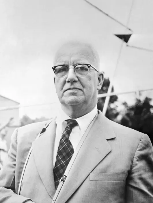Framed Print : Portrait of R. Buckminster Fuller