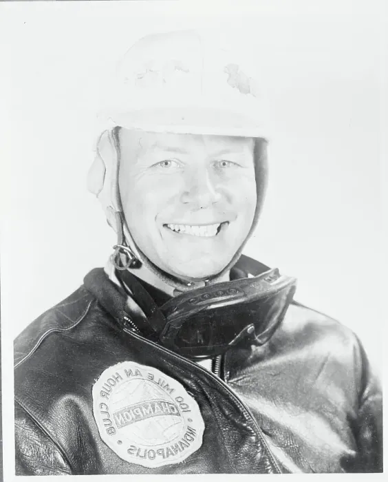 Framed Print : Portrait of Race Car Driver Dick Rathman Framed Print : Portrait of Race Car Driver Dick Rathman