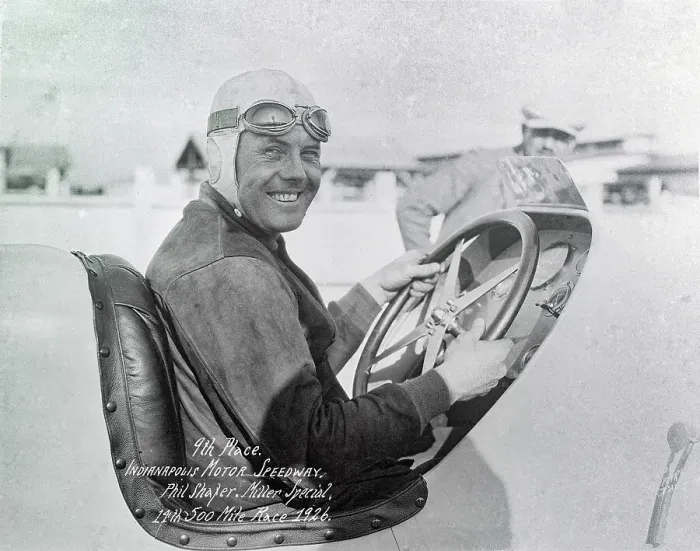 Framed Print : Portrait of Race Car Driver Phil Shafer Framed Print : Portrait of Race Car Driver Phil Shafer