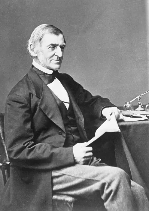 Framed Print : Portrait of Ralph Waldo Emerson Framed Print : Portrait of Ralph Waldo Emerson