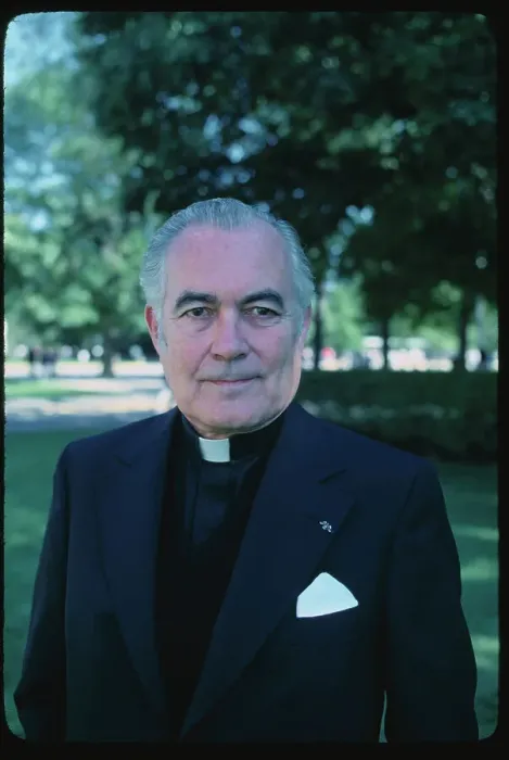 Framed Print : Portrait of Reverend Theodore M. Hesburgh Framed Print : Portrait of Reverend Theodore M. Hesburgh