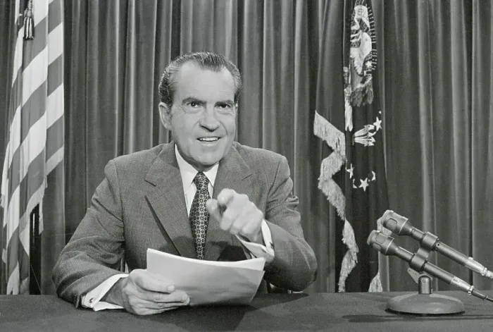 Framed Print : Portrait of Richard M. Nixon Framed Print : Portrait of Richard M. Nixon