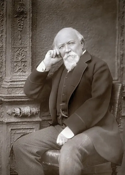 Framed Print : Portrait of Robert Browning Framed Print : Portrait of Robert Browning