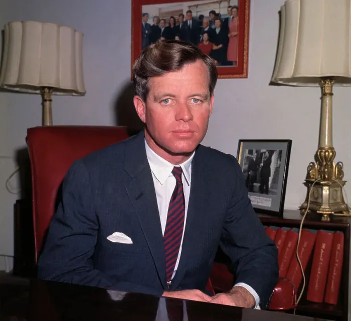 Framed Print : Portrait of Robert Kennedy Framed Print : Portrait of Robert Kennedy