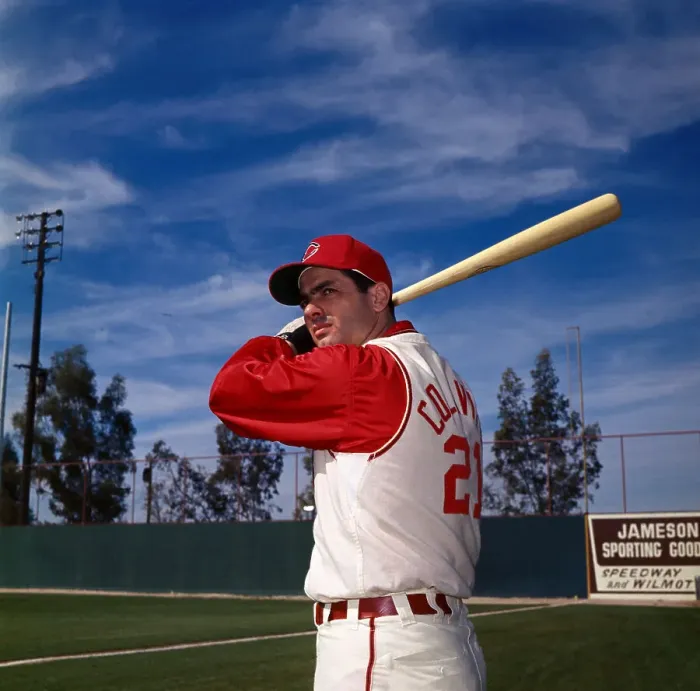 Framed Print : Portrait of Rocky Colavito Framed Print : Portrait of Rocky Colavito