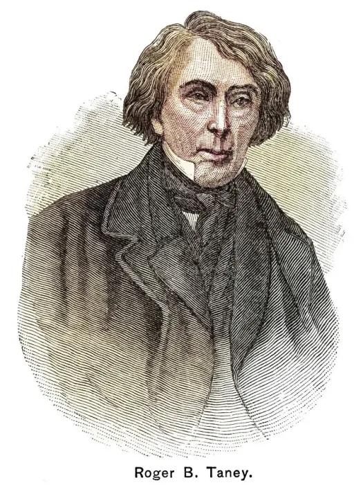 Framed Print : Portrait of Roger B. Taney, Former United States Attorney General Framed Print : Portrait of Roger B. Taney, Former United States Attorney General