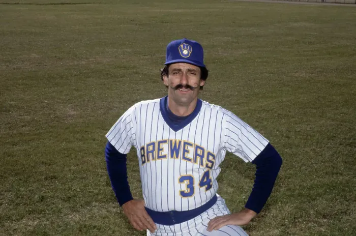 Framed Print : Portrait of Rollie Fingers Framed Print : Portrait of Rollie Fingers