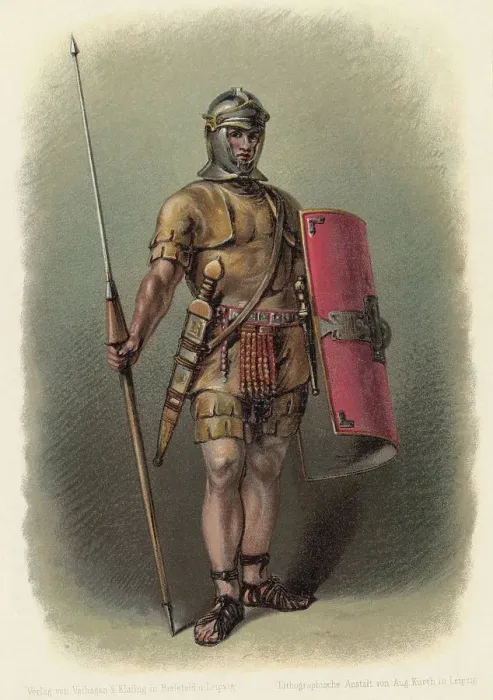 Framed Print : Portrait of Roman Legionnaire Framed Print : Portrait of Roman Legionnaire