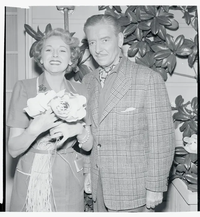 Framed Print : Portrait of Ronald and Benita Colman