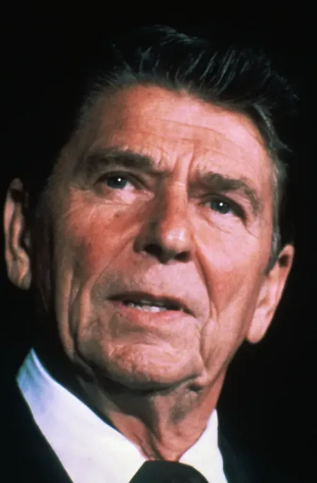 Framed Print : Portrait of Ronald Reagan Framed Print : Portrait of Ronald Reagan