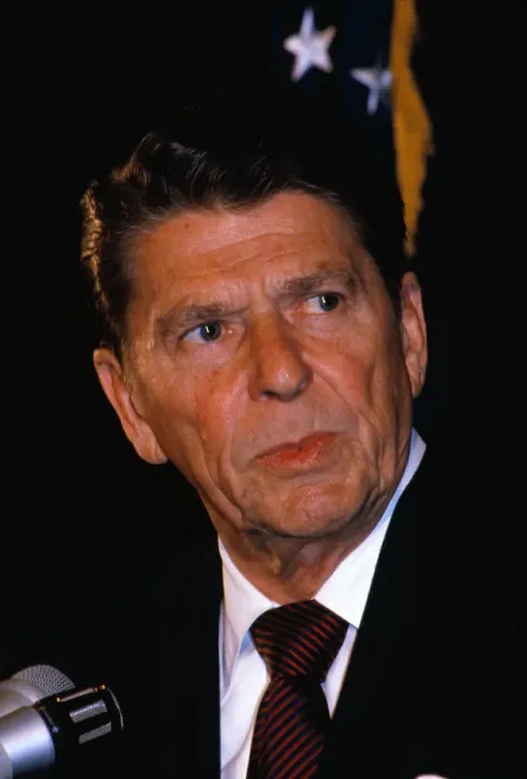 Framed Print : Portrait of Ronald Reagan Framed Print : Portrait of Ronald Reagan