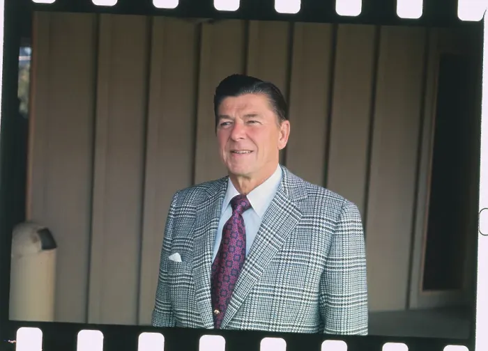 Framed Print : Portrait of Ronald Reagan Framed Print : Portrait of Ronald Reagan