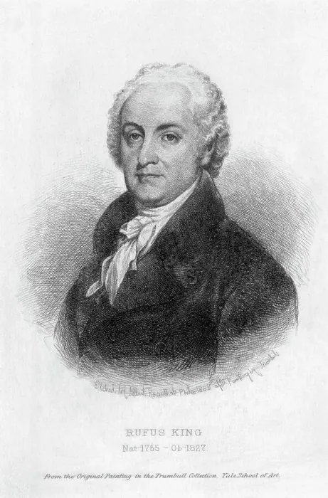 Framed Print : Portrait of Rufus King Framed Print : Portrait of Rufus King