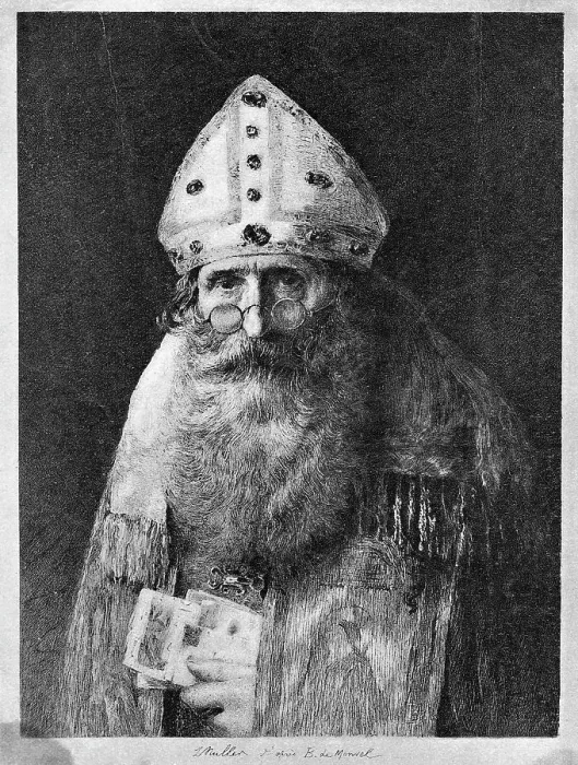 Framed Print : Portrait Of Saint Nicholas Framed Print : Portrait Of Saint Nicholas