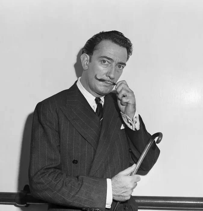 Framed Print : Portrait of Salvador Dali