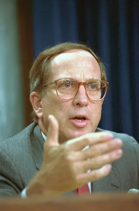 Framed Print : Portrait of Sam Nunn Framed Print : Portrait of Sam Nunn