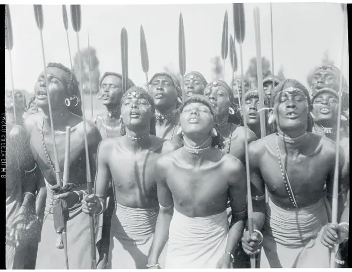 Framed Print : Portrait of Samburu Tribe Dance Framed Print : Portrait of Samburu Tribe Dance