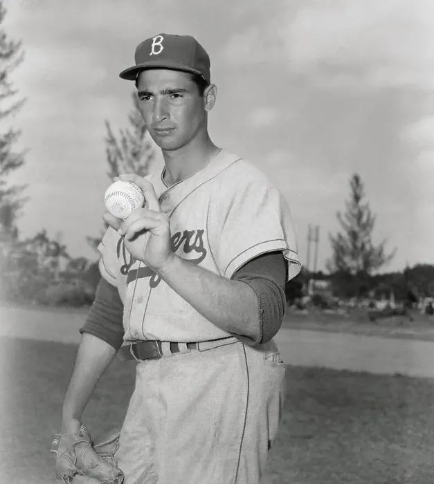 Framed Print : Portrait of Sandy Koufax Framed Print : Portrait of Sandy Koufax