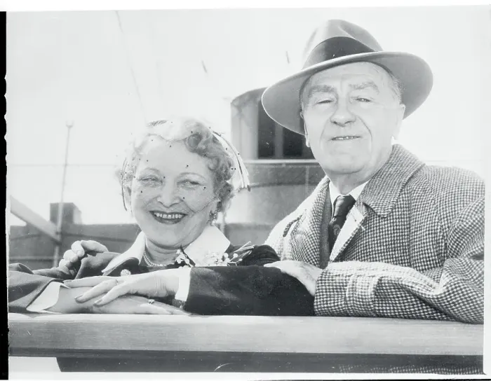Framed Print : Portrait of Sax Rohmer and His Wife