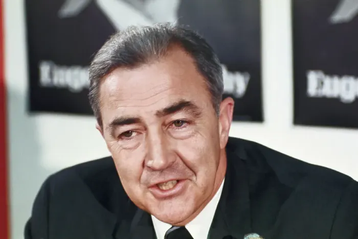 Framed Print : Portrait of Senator Eugene McCarthy Framed Print : Portrait of Senator Eugene McCarthy