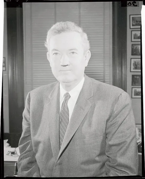 Framed Print : Portrait of Senator John Sparkman a Democrat from Alabama Framed Print : Portrait of Senator John Sparkman a Democrat from Alabama