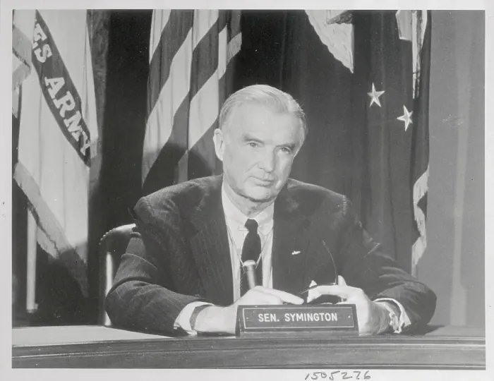 Framed Print : Portrait of Senator Stuart Symington Framed Print : Portrait of Senator Stuart Symington