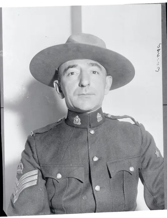 Framed Print : Portrait of Sergeant John Leonard Framed Print : Portrait of Sergeant John Leonard