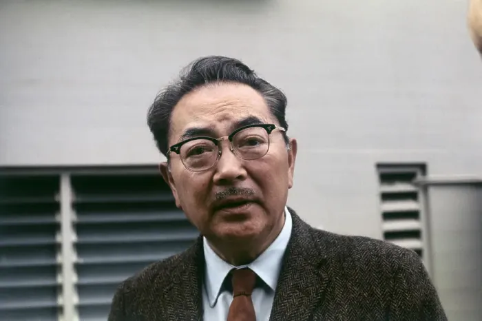 Framed Print : Portrait of S.I. Hayakawa Framed Print : Portrait of S.I. Hayakawa