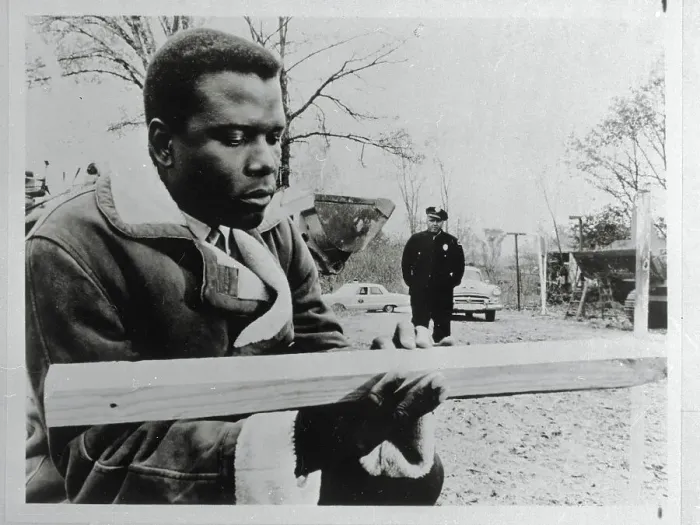 Framed Print : Portrait of Sidney Poitier from In the Heat of the Night Framed Print : Portrait of Sidney Poitier from In the Heat of the Night