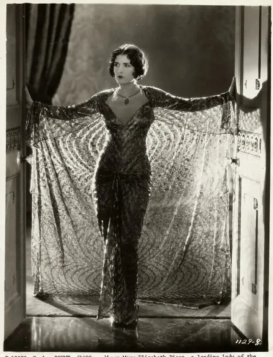 Framed Print : Portrait of Silent Film Star Evelyn Brent