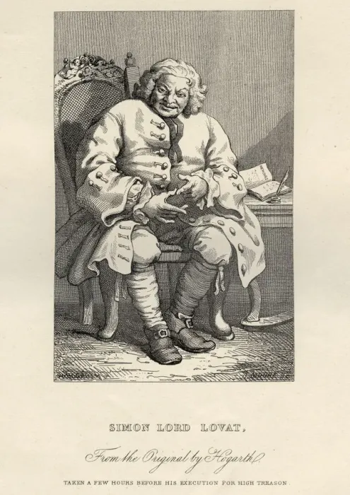Framed Print : Portrait of Simon Fraser, 11th Lord Lovat by William Hogarth Framed Print : Portrait of Simon Fraser, 11th Lord Lovat by William Hogarth
