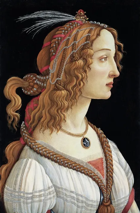 Framed Print : Portrait Of Simonetta Vespucci By Botticelli Framed Print : Portrait Of Simonetta Vespucci By Botticelli