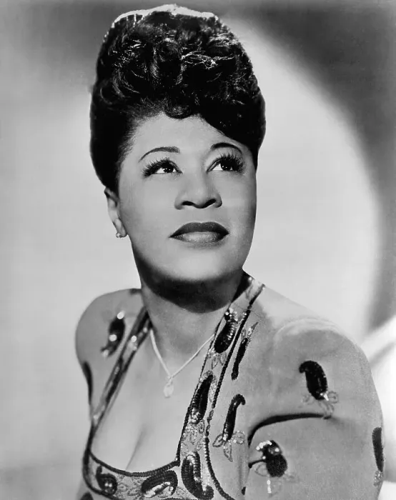 Framed Print : Portrait Of Singer Ella Fitzgerald Framed Print : Portrait Of Singer Ella Fitzgerald