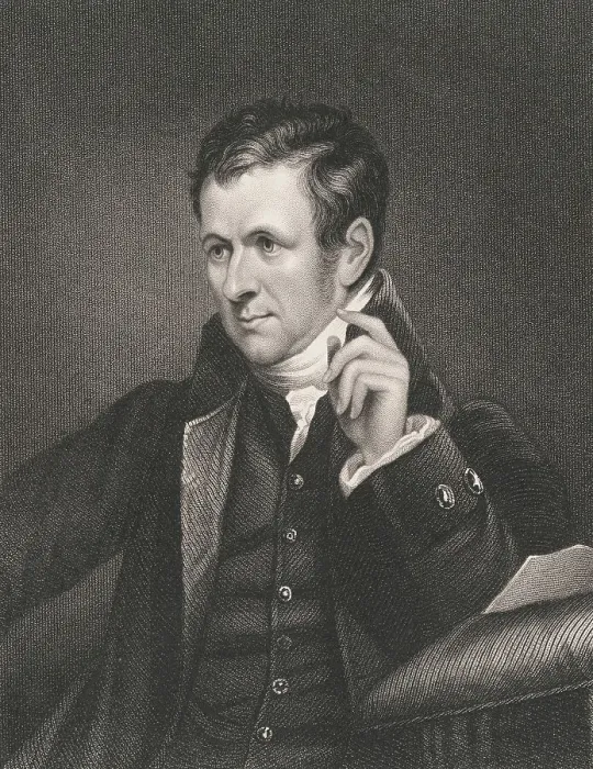 Framed Print : Portrait of Sir Humphrey Davy