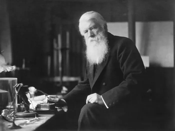 Framed Print : Portrait of Sir Joseph Wilson Swan Discoverer of Carbon Filament Bulb Framed Print : Portrait of Sir Joseph Wilson Swan Discoverer of Carbon Filament Bulb