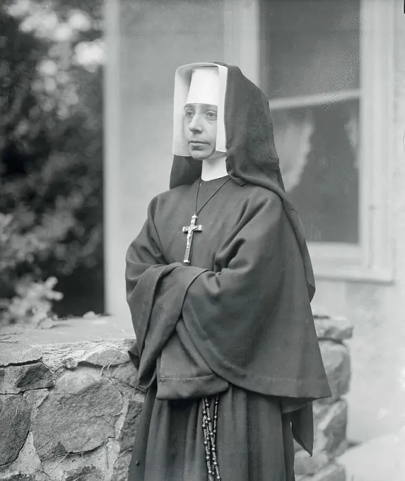 Framed Print : Portrait of Sister Mary Assumpta Framed Print : Portrait of Sister Mary Assumpta