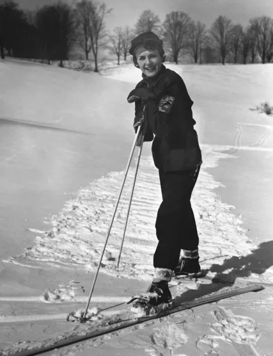 Framed Print : Portrait of skier Framed Print : Portrait of skier
