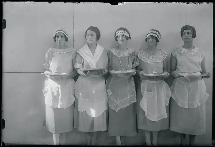 Framed Print : Portrait of Society Debutantes Framed Print : Portrait of Society Debutantes