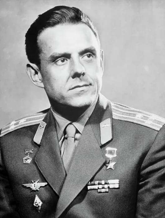 Framed Print : Portrait of Soviet Colonel Vladimir Komarov Framed Print : Portrait of Soviet Colonel Vladimir Komarov