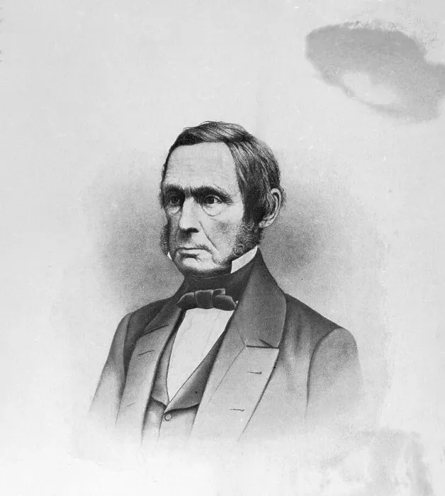 Framed Print : Portrait of Stephen H. Long Framed Print : Portrait of Stephen H. Long